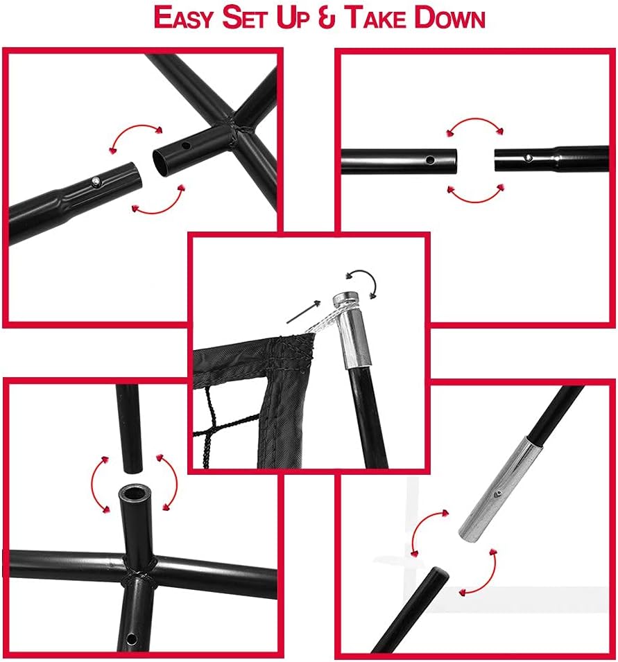 HRS Hitting Net BLACK