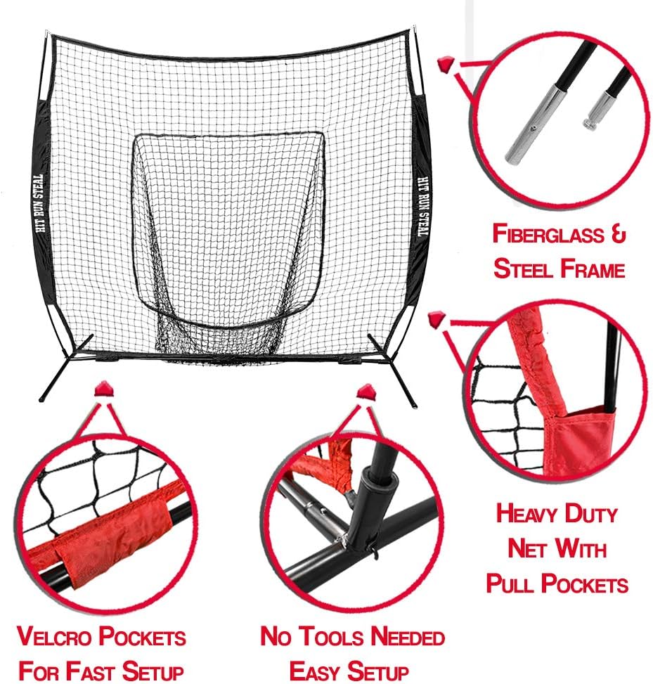 HRS Hitting Net BLACK