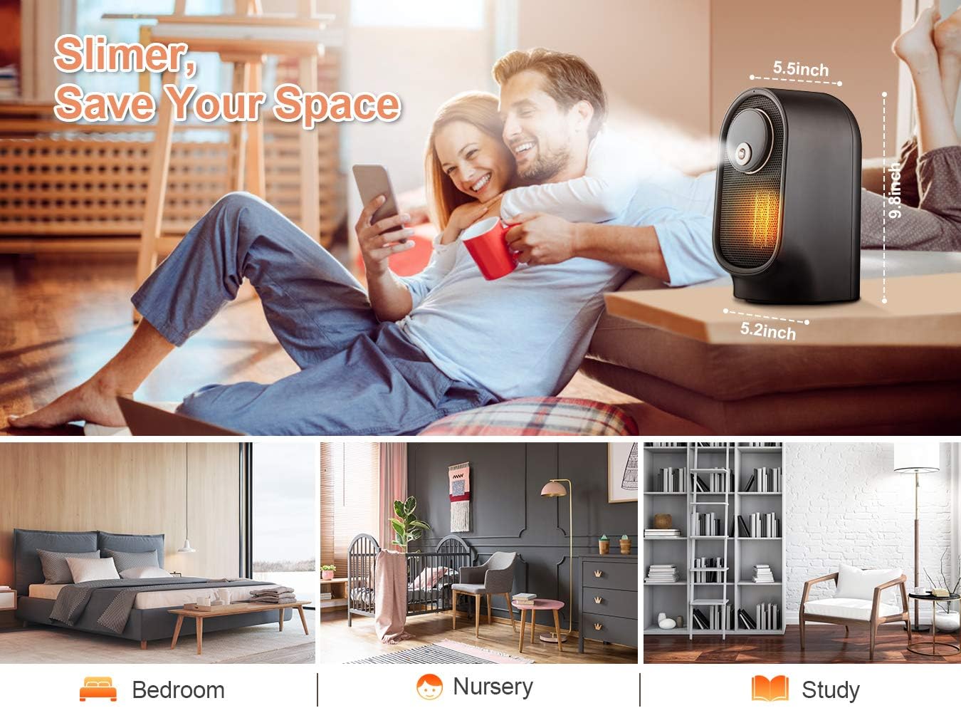 Personal Heater with Humidifier