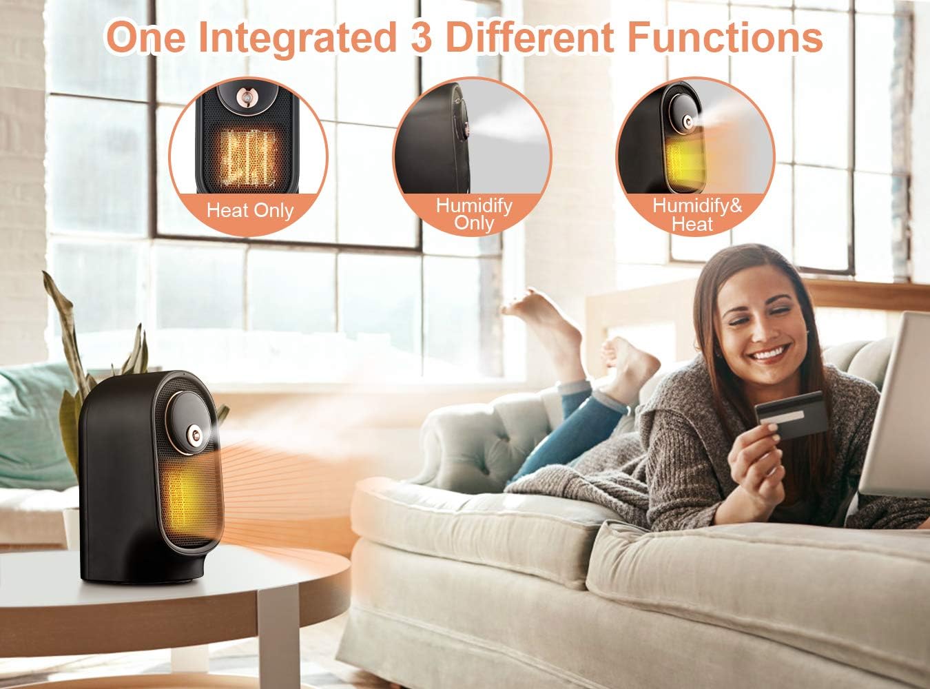 Personal Heater with Humidifier
