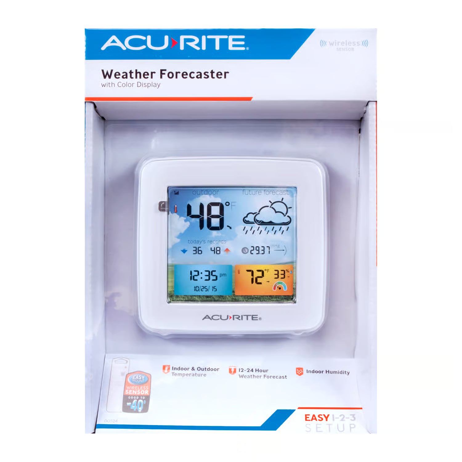 AcuRite Forecast Thermometer with Humidity