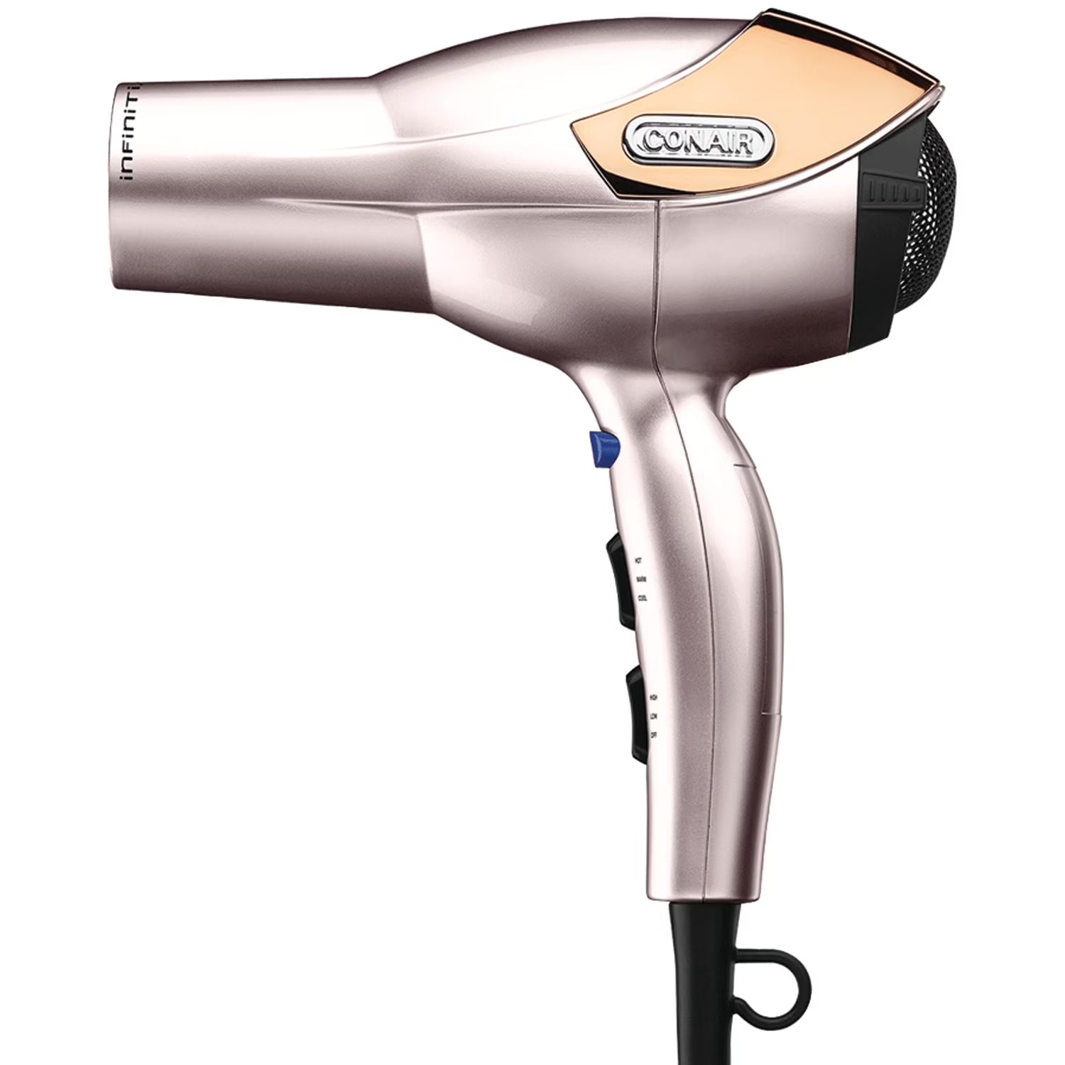 InfinitiPRO Volume & Shine Pro Hair Dryer, Ceramic Hair Dryer with Diffuser