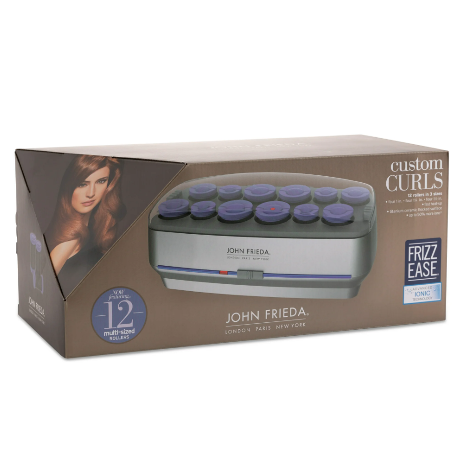 John Freida Custom Curls Hot Rollers 12 PC